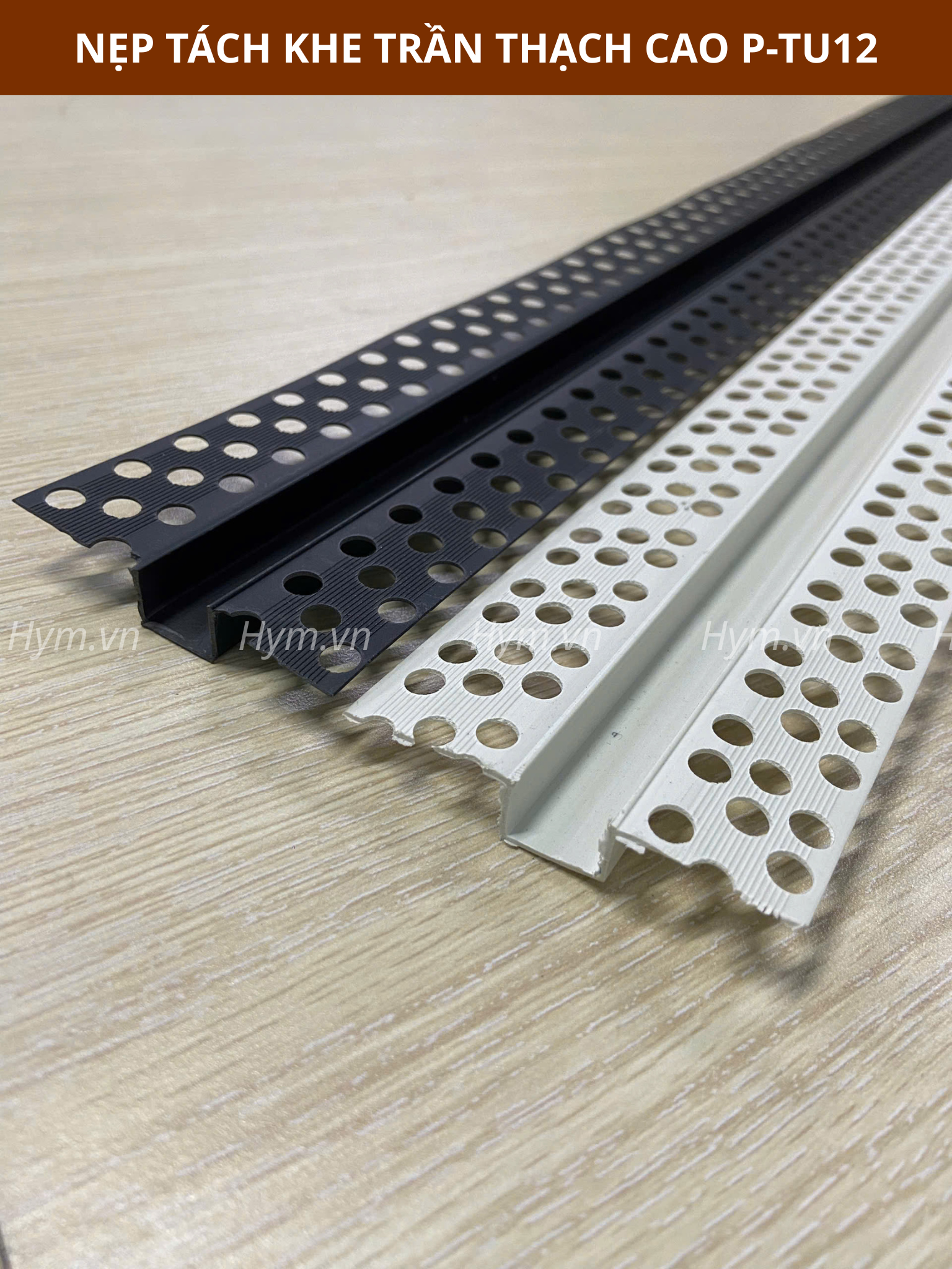 NẸP TÁCH KHE TRẦN THẠCH CAO P-UT12